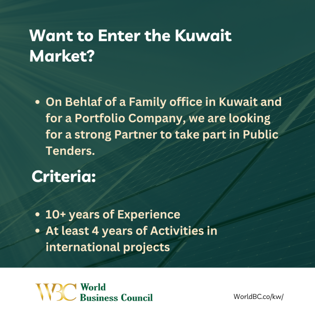 Criteria for Getting in Kuwait Renewable Energy Tenders and Projects