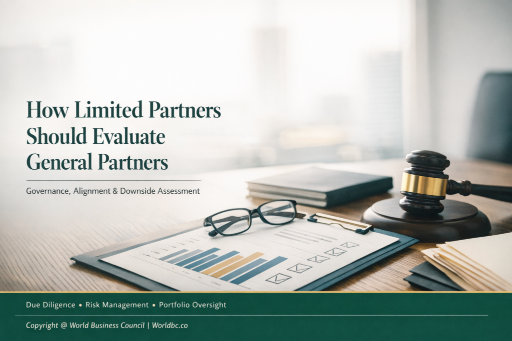 A practical framework for LPs to assess GPs through governance, downside behavior, and alignment—beyond track records and return projections.